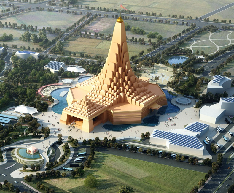 Adani-Cement-Creates-a-World-Record--for-the-Largest-Raft-Foundation-for-Religious-Infrastructure